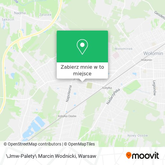 Mapa \Jmw-Palety\ Marcin Wodnicki