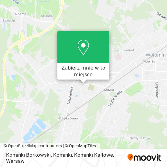 Mapa Kominki Borkowski. Kominki, Kominki Kaflowe