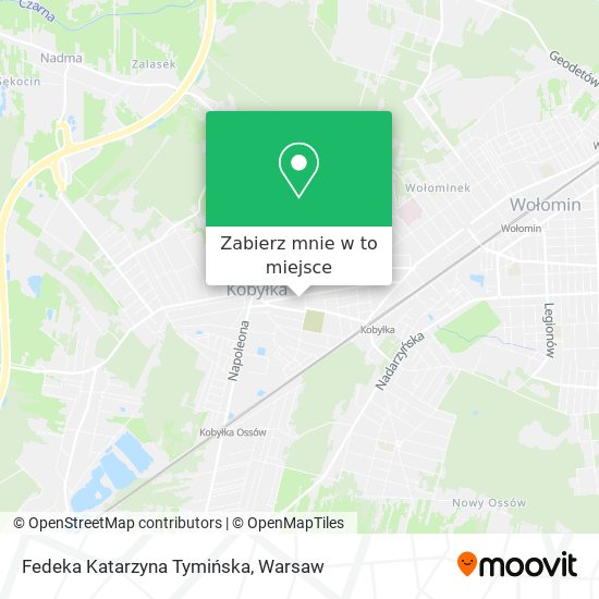 Mapa Fedeka Katarzyna Tymińska