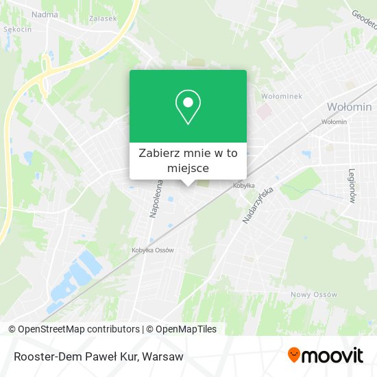 Mapa Rooster-Dem Paweł Kur