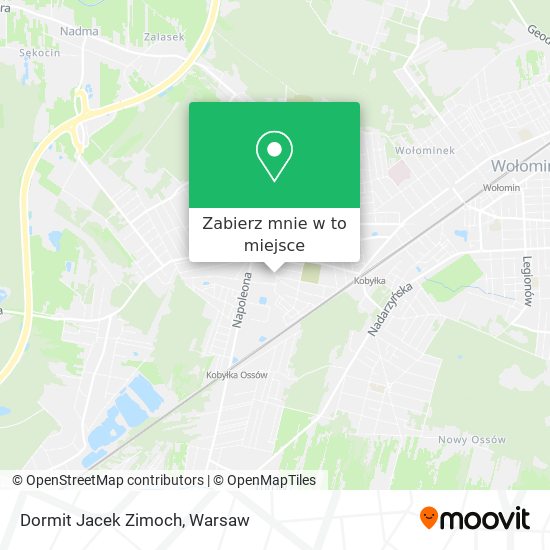 Mapa Dormit Jacek Zimoch