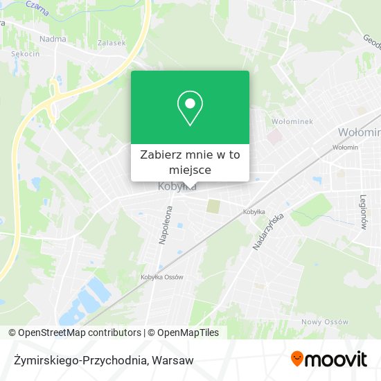 Mapa Żymirskiego-Przychodnia