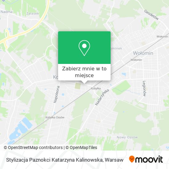 Mapa Stylizacja Paznokci Katarzyna Kalinowska