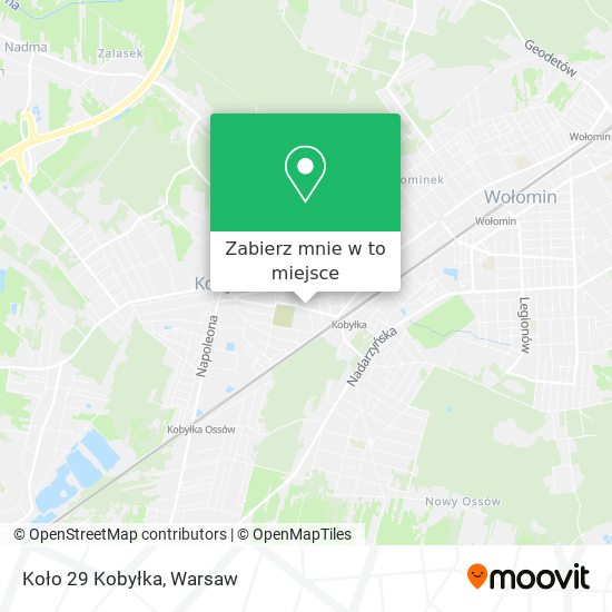 Mapa Koło 29 Kobyłka