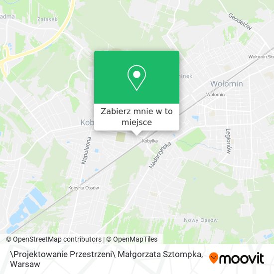 Mapa \Projektowanie Przestrzeni\ Małgorzata Sztompka