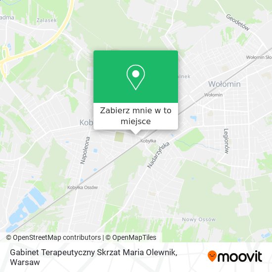 Mapa Gabinet Terapeutyczny Skrzat Maria Olewnik