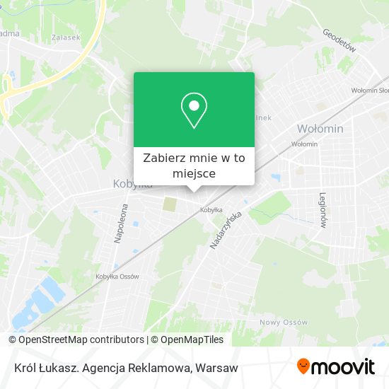 Mapa Król Łukasz. Agencja Reklamowa