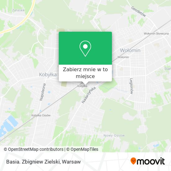 Mapa Basia. Zbigniew Zielski