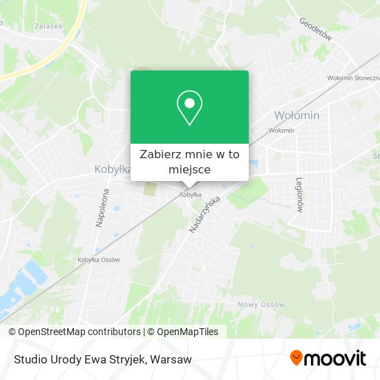 Mapa Studio Urody Ewa Stryjek