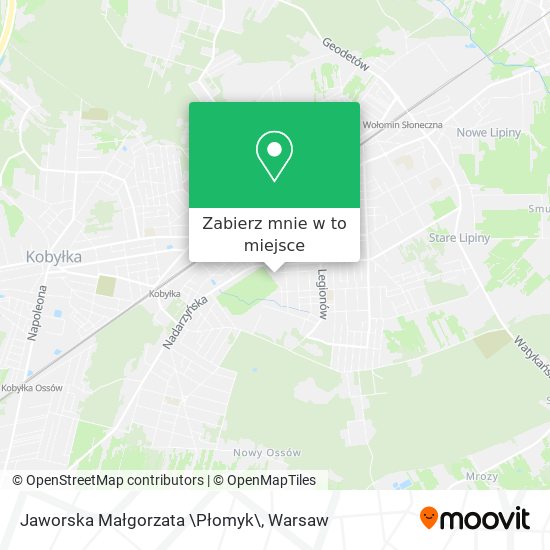 Mapa Jaworska Małgorzata \Płomyk\