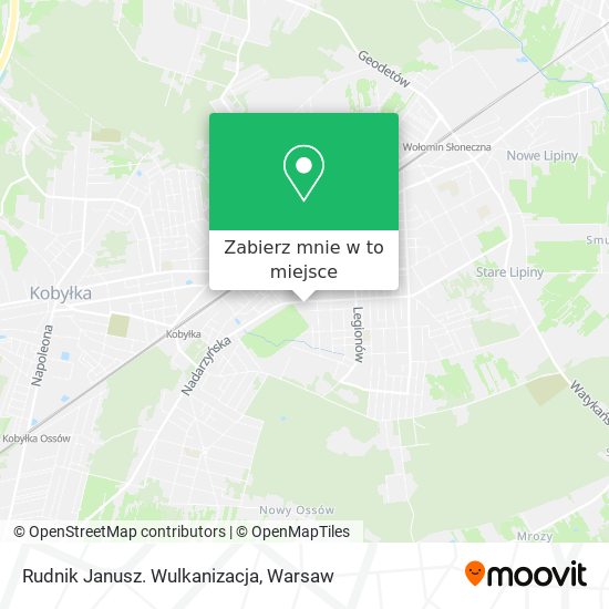 Mapa Rudnik Janusz. Wulkanizacja