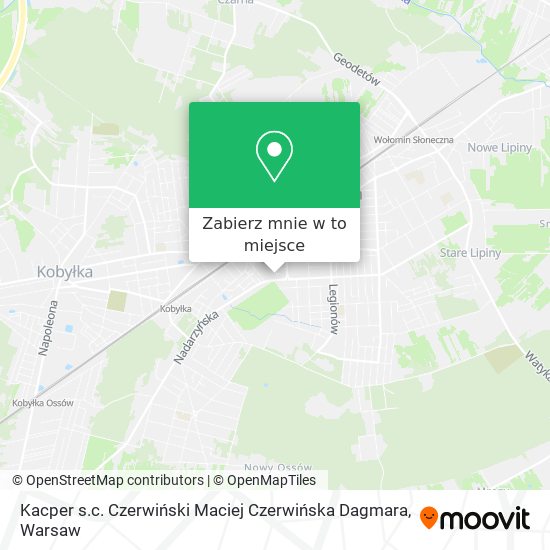 Mapa Kacper s.c. Czerwiński Maciej Czerwińska Dagmara