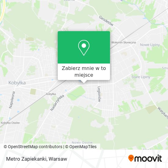 Mapa Metro Zapiekanki