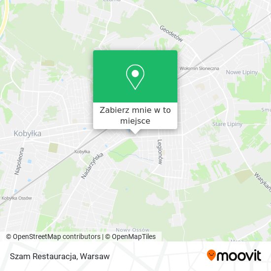 Mapa Szam Restauracja