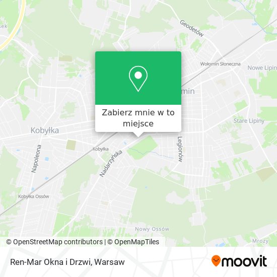 Mapa Ren-Mar Okna i Drzwi