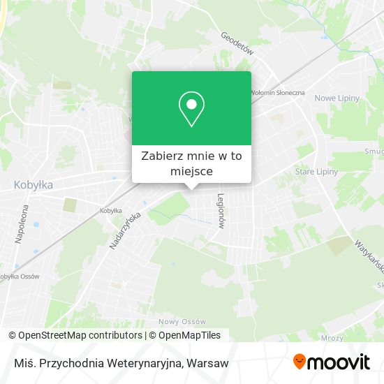 Mapa Miś. Przychodnia Weterynaryjna