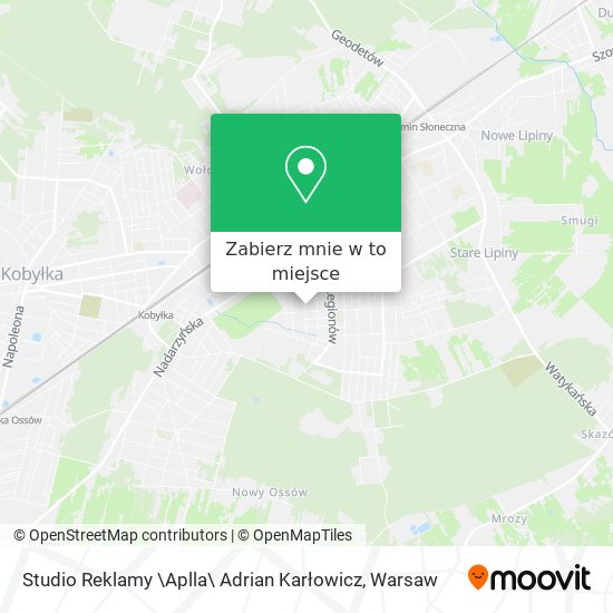 Mapa Studio Reklamy \Aplla\ Adrian Karłowicz