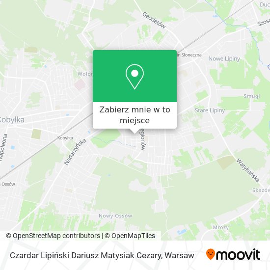 Mapa Czardar Lipiński Dariusz Matysiak Cezary