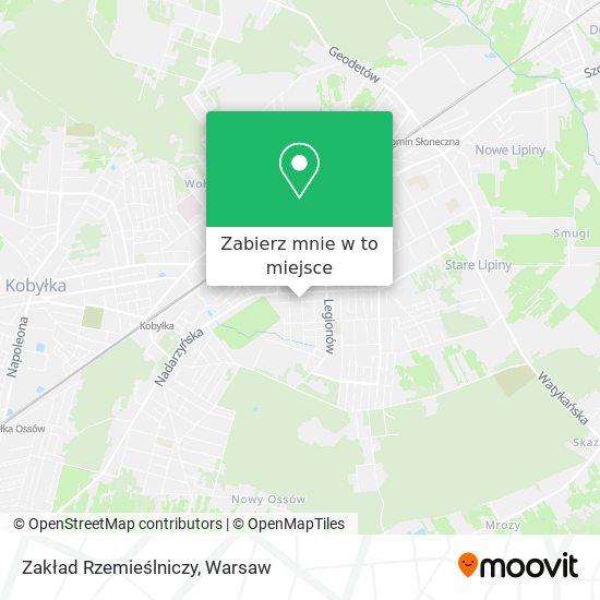 Mapa Zakład Rzemieślniczy