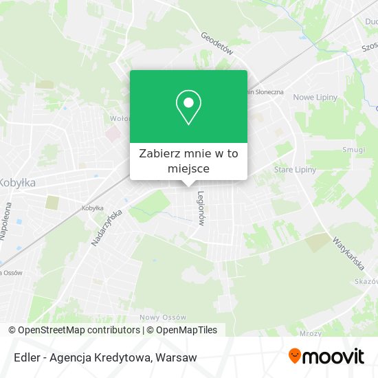 Mapa Edler - Agencja Kredytowa