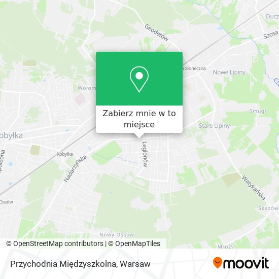 Mapa Przychodnia Międzyszkolna