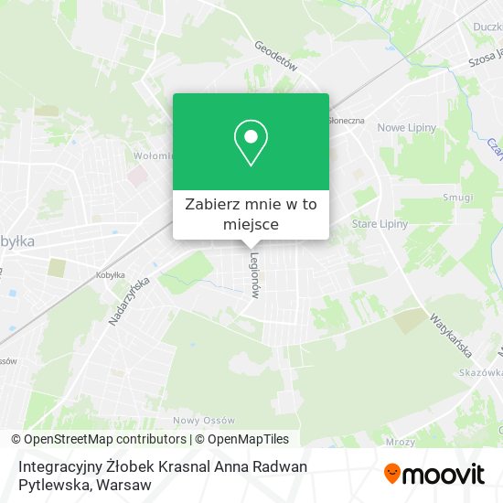 Mapa Integracyjny Żłobek Krasnal Anna Radwan Pytlewska