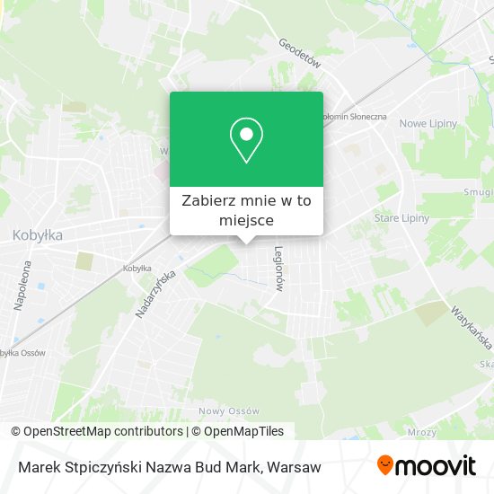 Mapa Marek Stpiczyński Nazwa Bud Mark