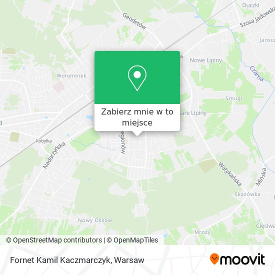 Mapa Fornet Kamil Kaczmarczyk