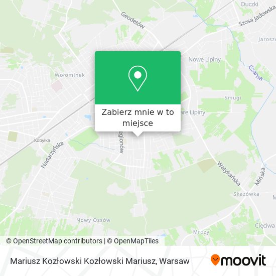 Mapa Mariusz Kozłowski Kozłowski Mariusz