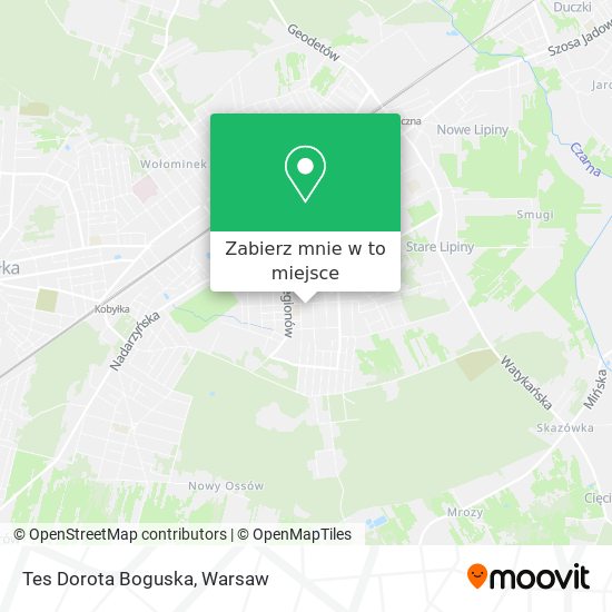 Mapa Tes Dorota Boguska