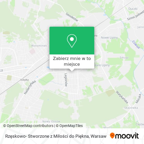 Mapa Rzęskowo- Stworzone z Miłości do Piękna