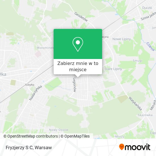 Mapa Fryzjerzy S C