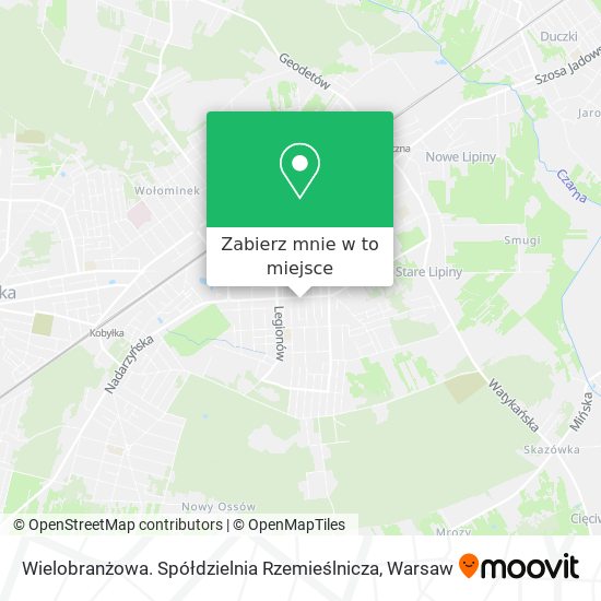 Mapa Wielobranżowa. Spółdzielnia Rzemieślnicza