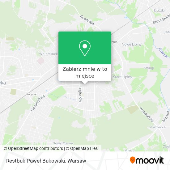 Mapa Restbuk Paweł Bukowski