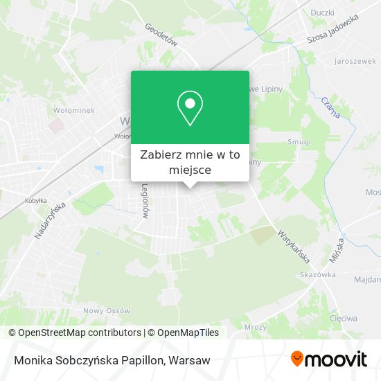 Mapa Monika Sobczyńska Papillon