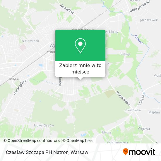 Mapa Czesław Szczapa PH Natron