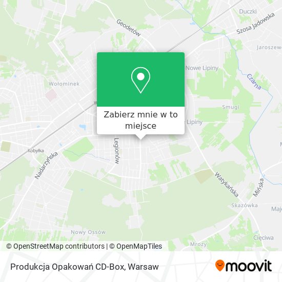 Mapa Produkcja Opakowań CD-Box