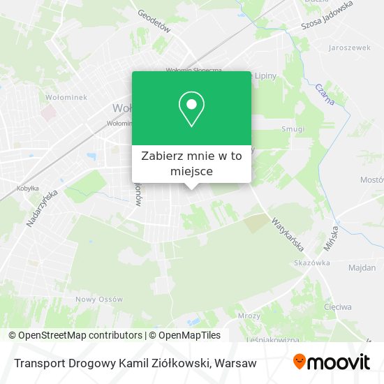 Mapa Transport Drogowy Kamil Ziółkowski