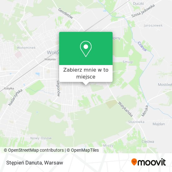 Mapa Stępień Danuta