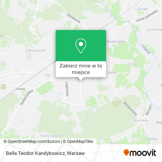 Mapa Bella Teodor Kandybowicz