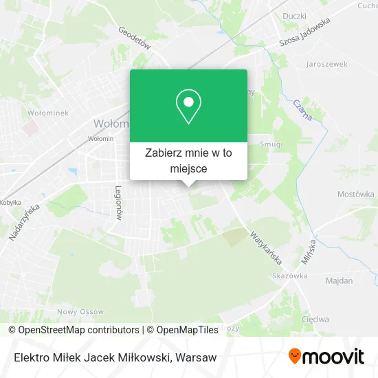 Mapa Elektro Miłek Jacek Miłkowski