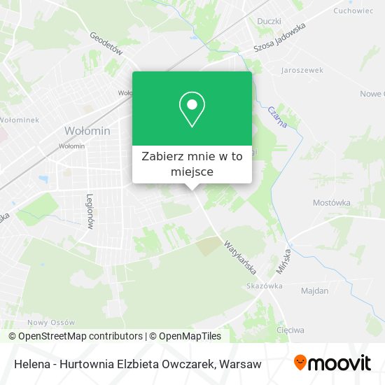 Mapa Helena - Hurtownia Elzbieta Owczarek