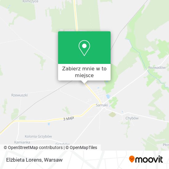 Mapa Elżbieta Lorens