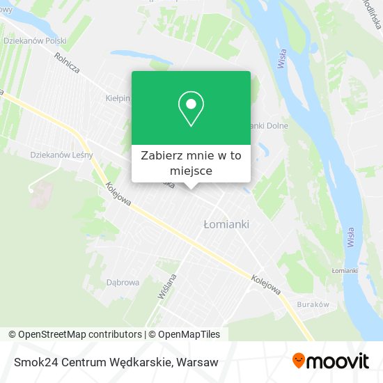 Mapa Smok24 Centrum Wędkarskie