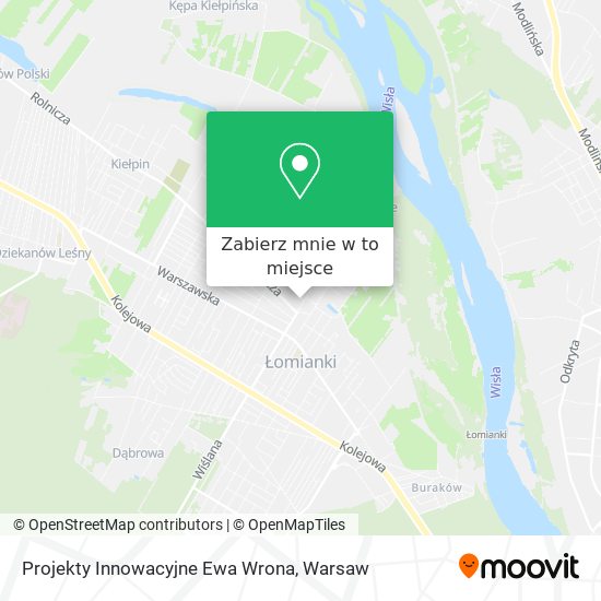 Mapa Projekty Innowacyjne Ewa Wrona