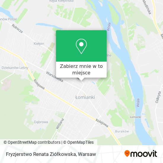 Mapa Fryzjerstwo Renata Ziółkowska