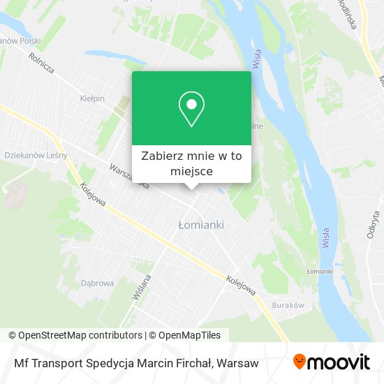 Mapa Mf Transport Spedycja Marcin Firchał