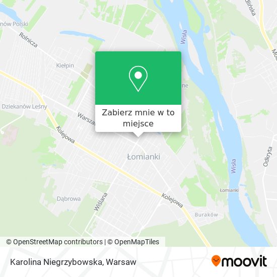 Mapa Karolina Niegrzybowska