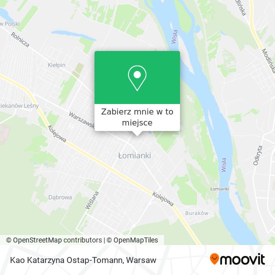 Mapa Kao Katarzyna Ostap-Tomann