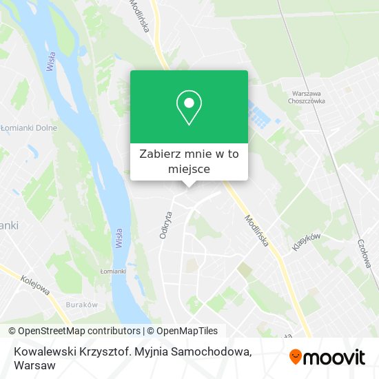 Mapa Kowalewski Krzysztof. Myjnia Samochodowa